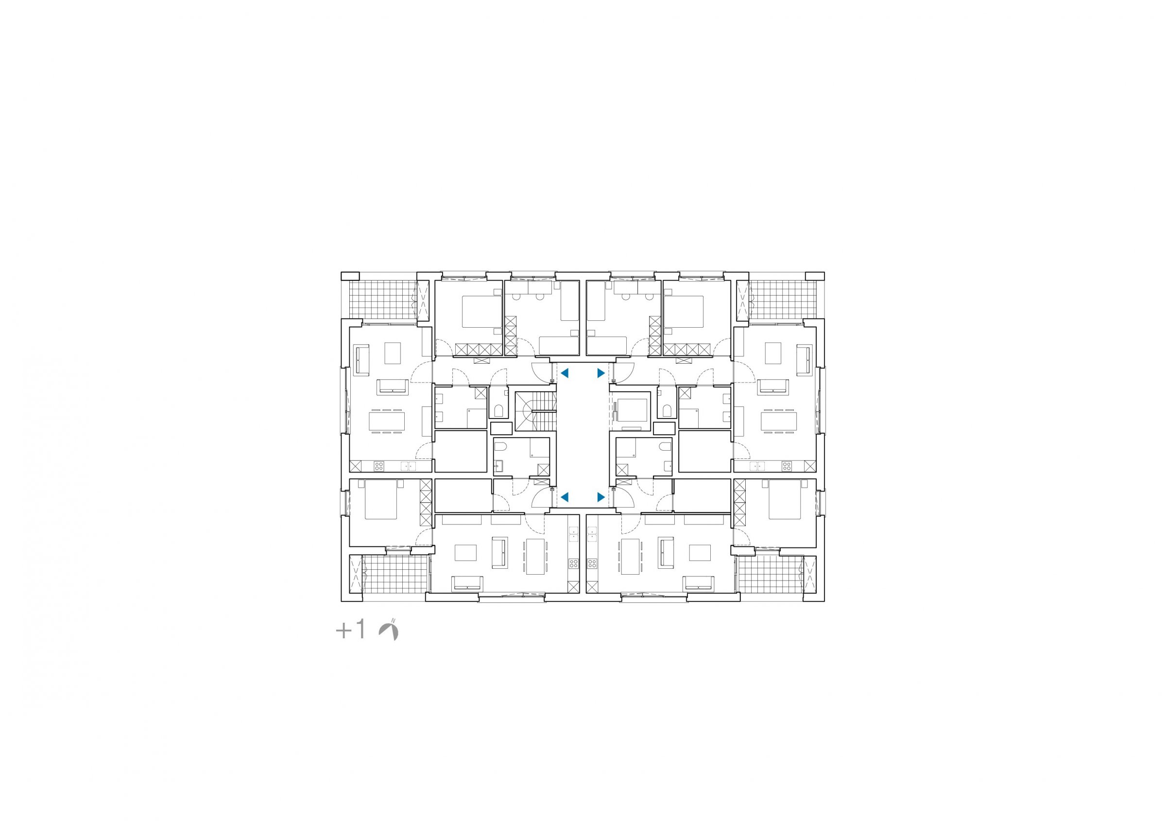ARK11.600 S-plannen cluster B +1